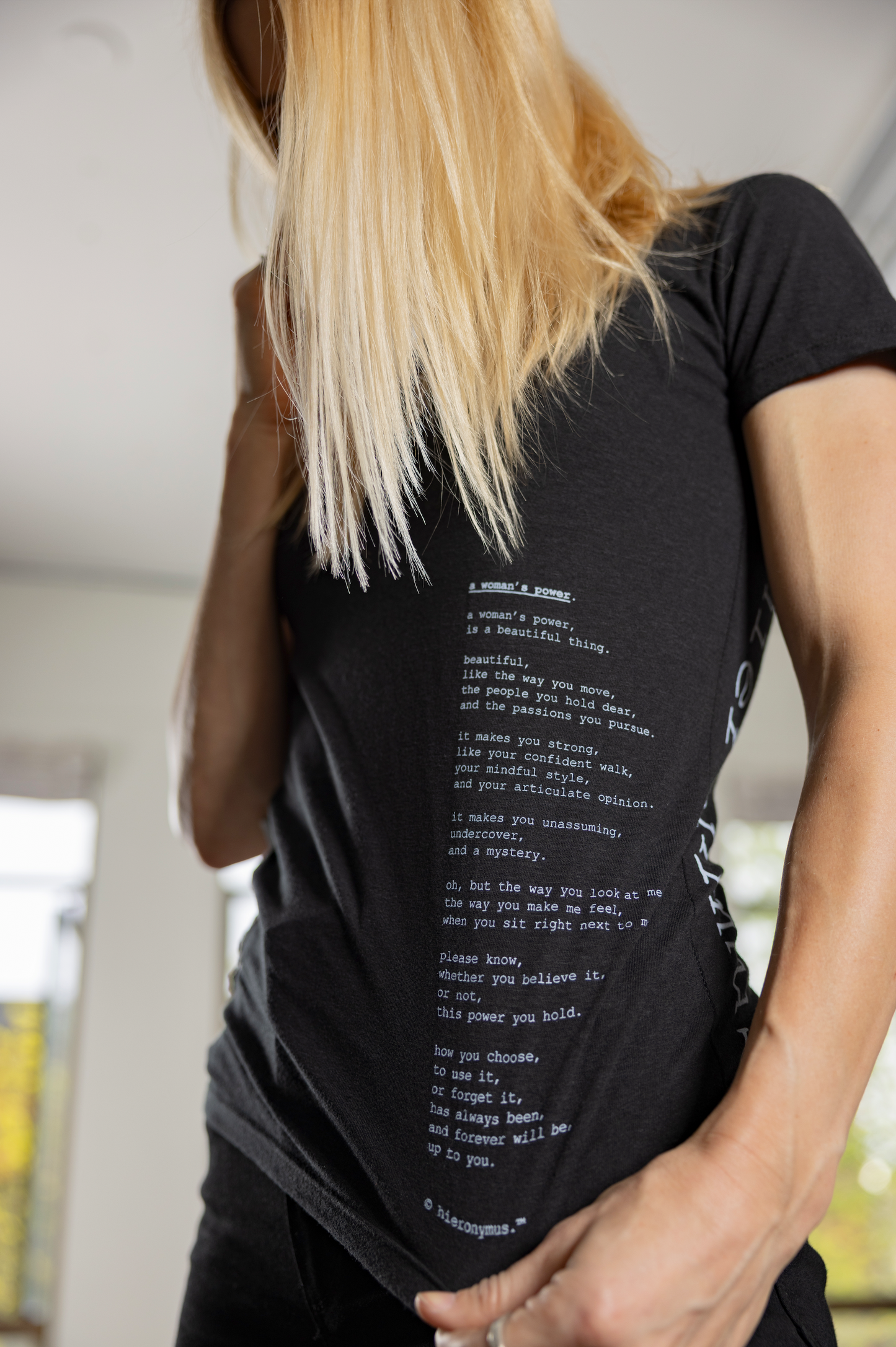 "a woman's power." - ps8R - sz M
