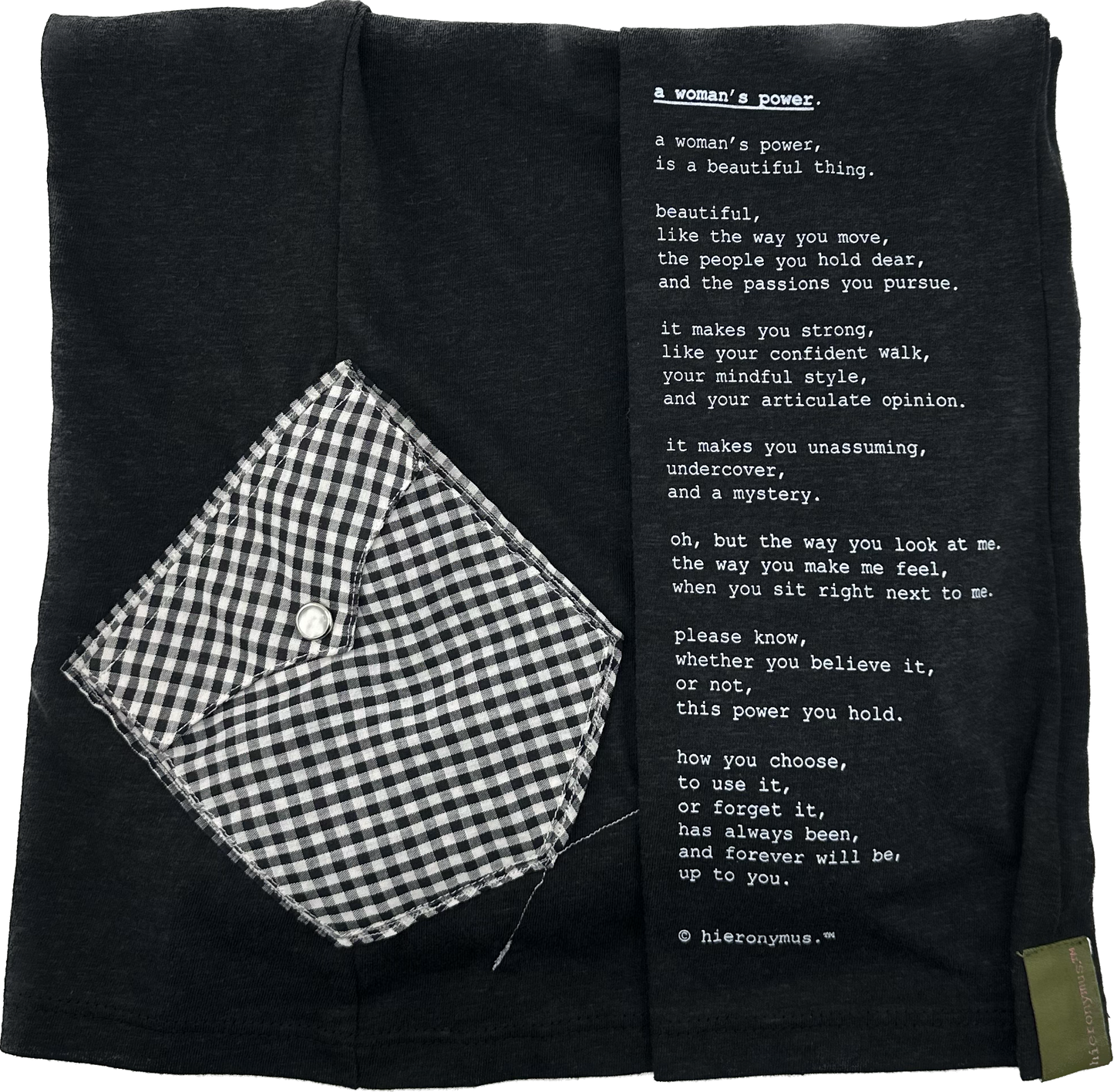 "a woman's power." - ps21R - sz M