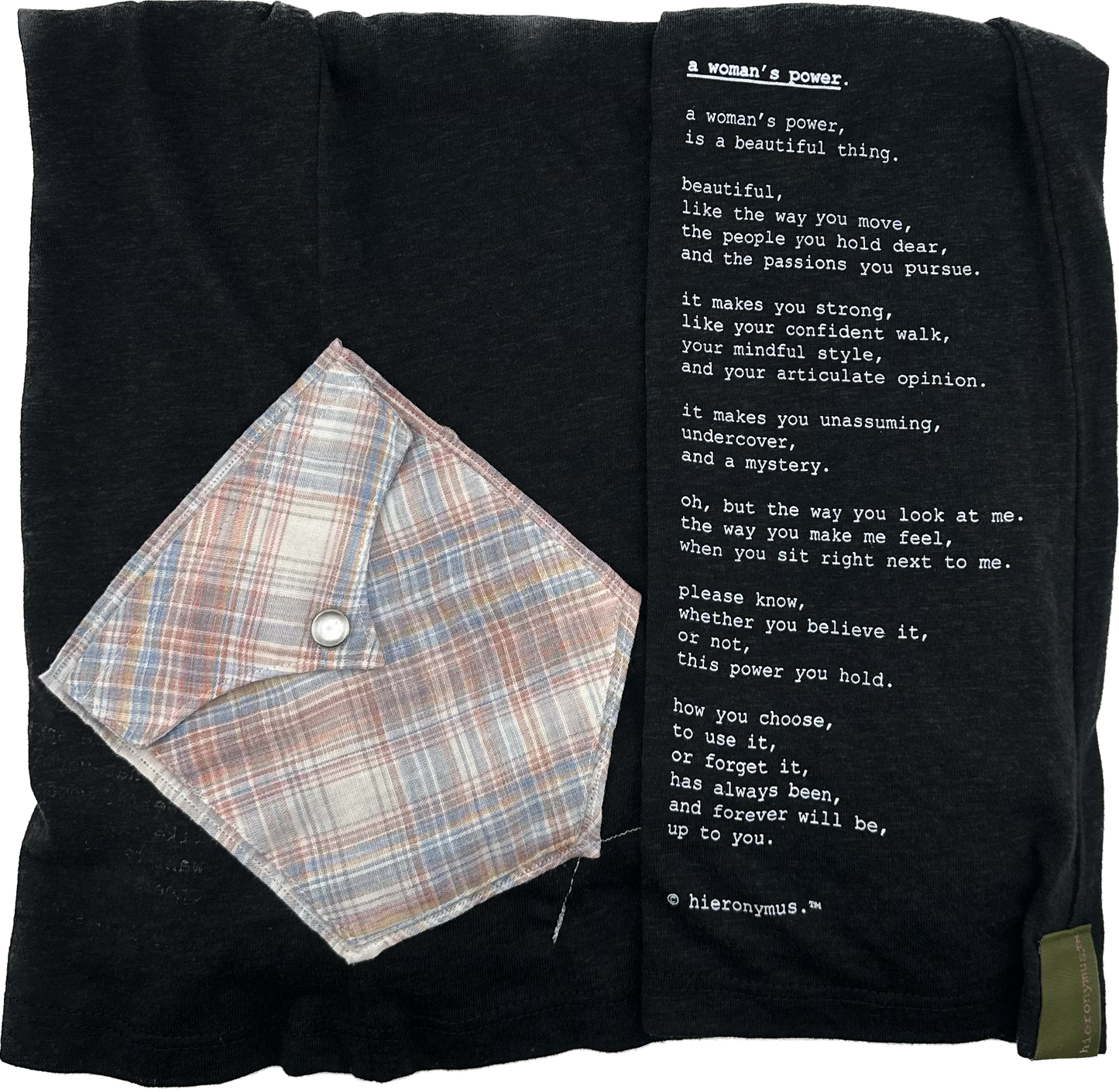 "a woman's power." - ps22R - sz L
