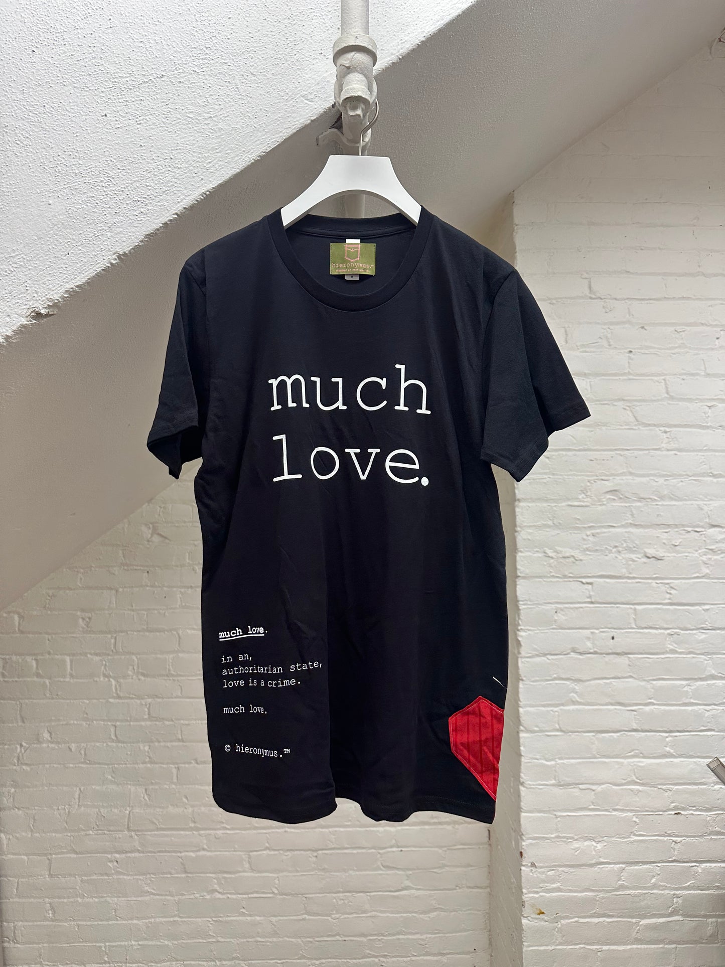 "much love." - unisex.
