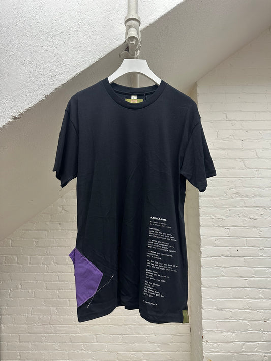 "a woman's power." - ps61R - sz unisex M. - crew neck.