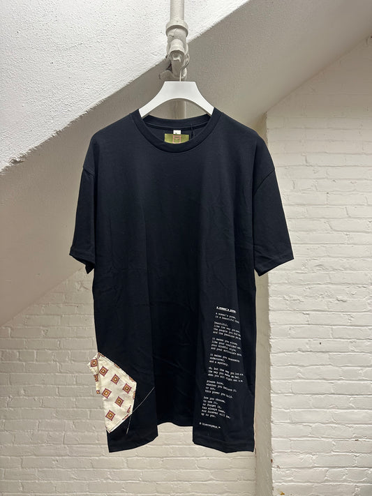 "a woman's power." - ps62R - sz unisex L. - crew neck.