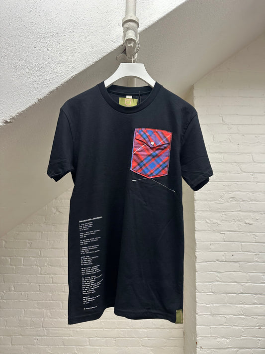 "lone shirt pocket. (throwback.)" - ps63L - unisex. - sz S.