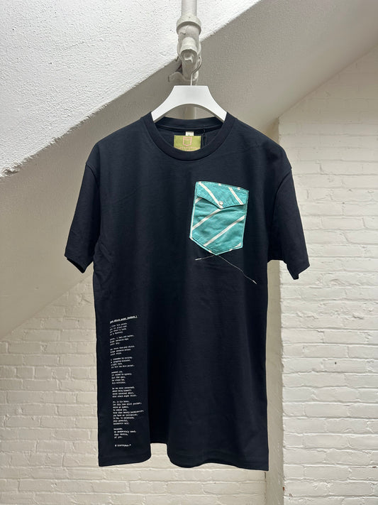 "lone shirt pocket. (throwback.)" - ps77L - unisex. - sz M.