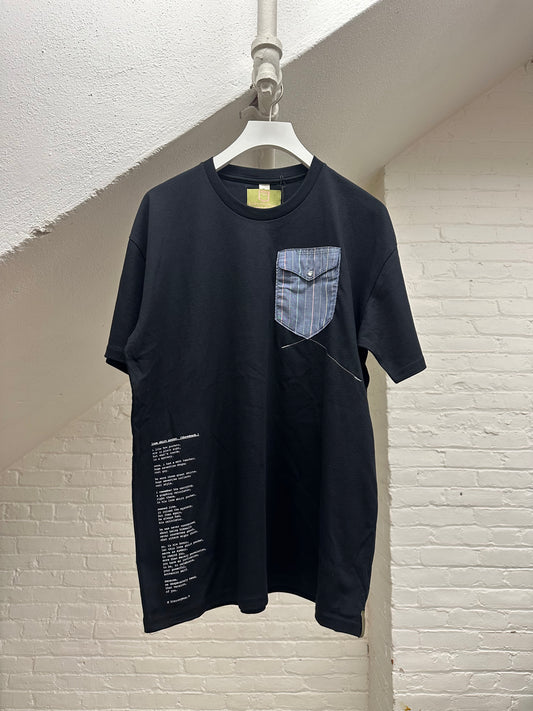 "lone shirt pocket. (throwback.)" - ps81L - unisex. - sz L.