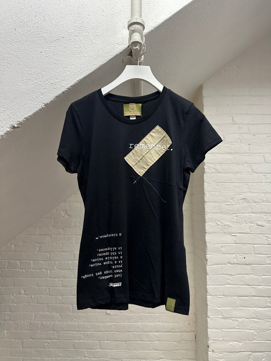 "remember." - ps44 - women's. - sz M.