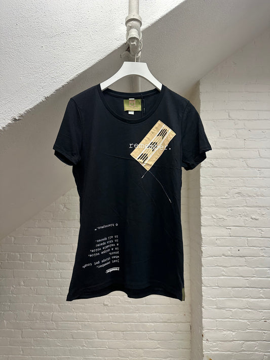 "remember." - ps76 - women's. - sz L.