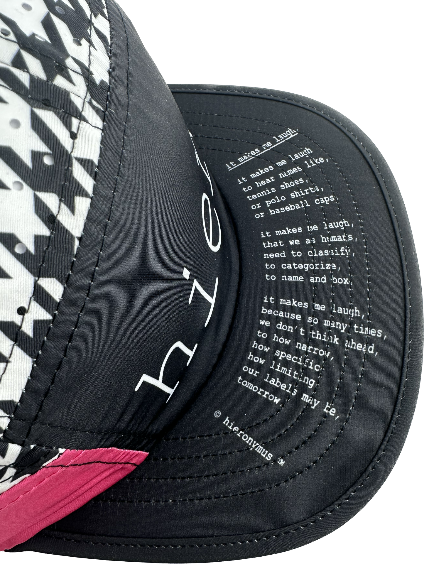 "it makes me laugh." - houndstooth. / berry season. (hieronymus.™ x Territory Run Co.)