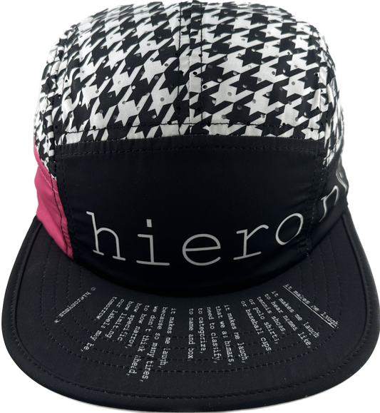 "it makes me laugh." - houndstooth. / berry season. (hieronymus.™ x Territory Run Co.)