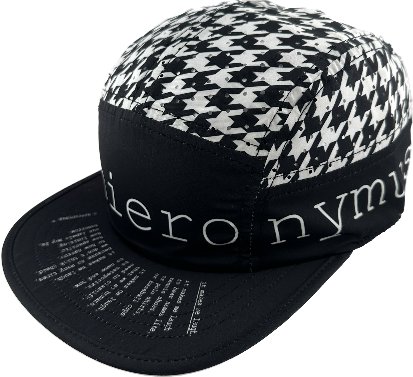 "it makes me laugh." - houndstooth. / berry season. (hieronymus.™ x Territory Run Co.)