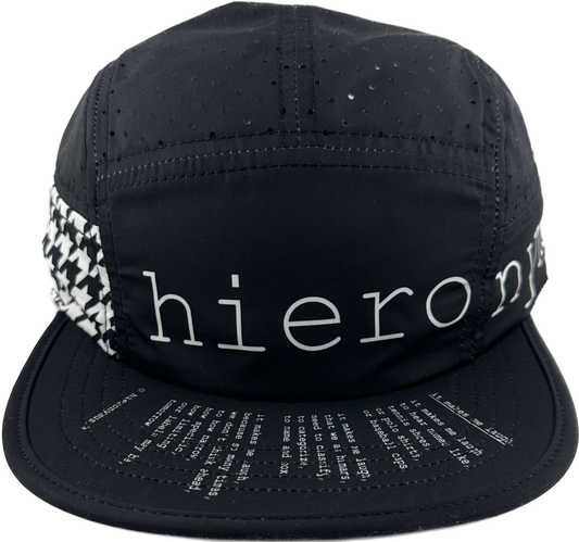 "it makes me laugh." - night run. / houndstooth. (hieronymus.™ x Territory Run Co.)