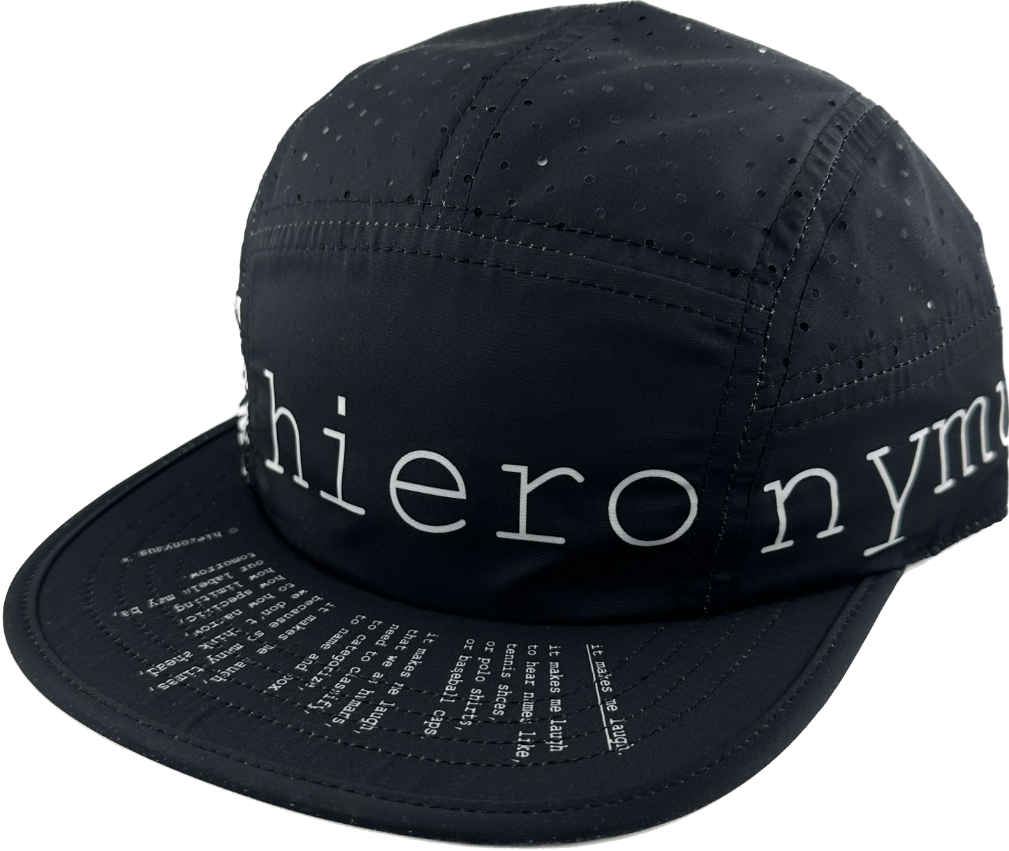 "it makes me laugh." - night run. / houndstooth. (hieronymus.™ x Territory Run Co.)