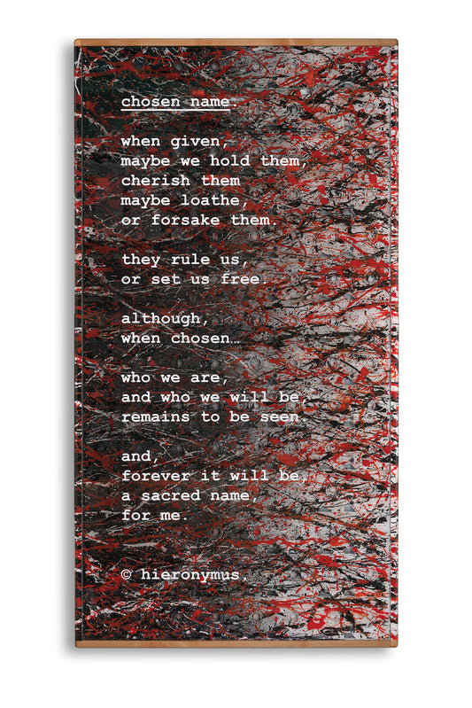 pocket films.™ by hieronymus.™ - "chosen name." 2