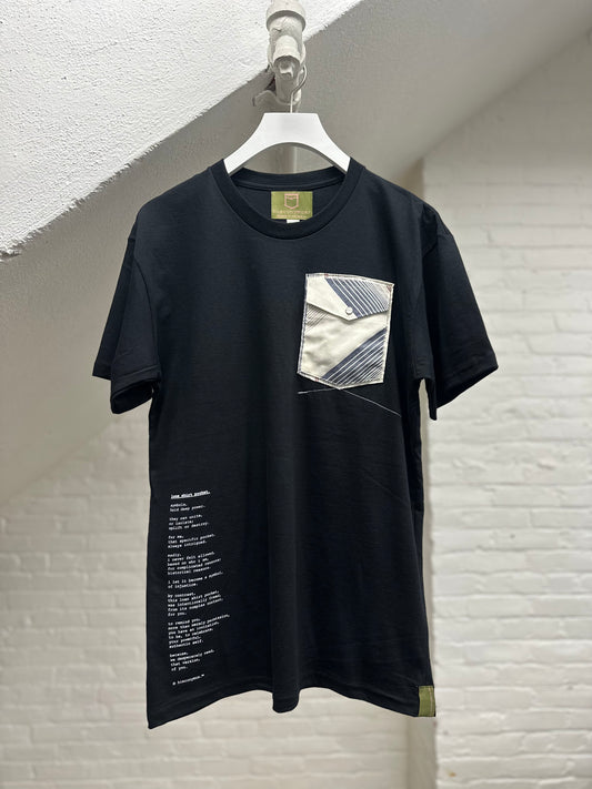 "lone shirt pocket." - ps14L - unisex. - sz M