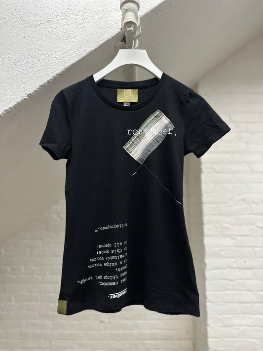 "remember." - ps34 - women's. - sz XS