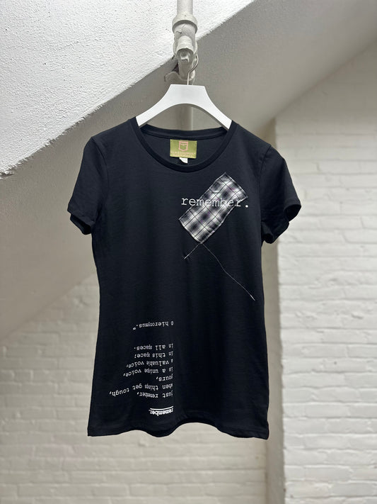 "remember." - ps37 - women's. - sz S