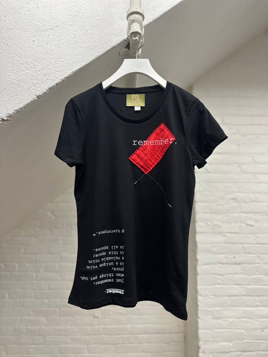 "remember." - ps51 - women's. - sz M