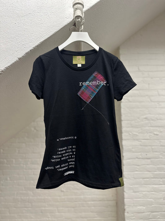 "remember." - ps7 - women's. - sz S