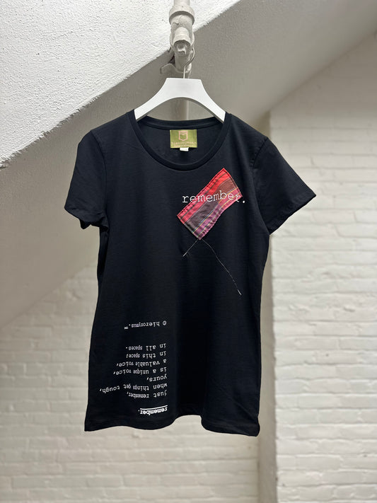 "remember." - ps8 - women's. - sz M